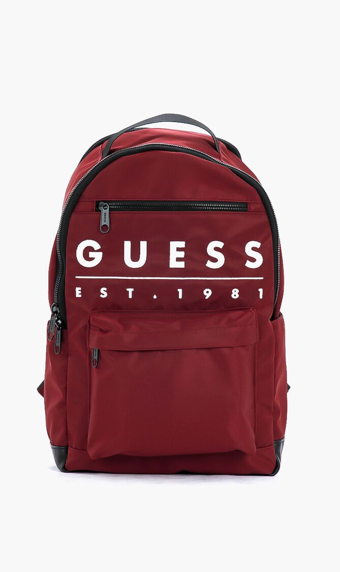 Classic Logo Printed Backpack