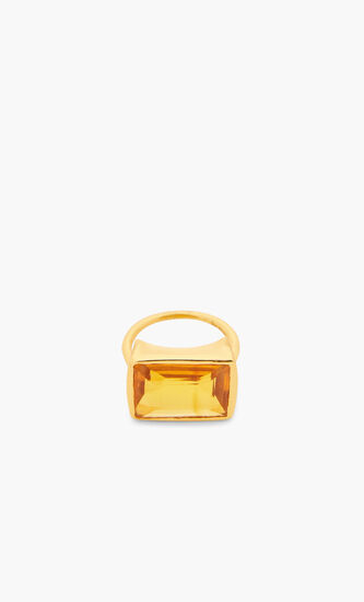 LENNY RING CITRINE