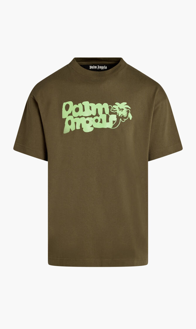 VIPER CLASSIC TEE BROWN GREEN FLUO