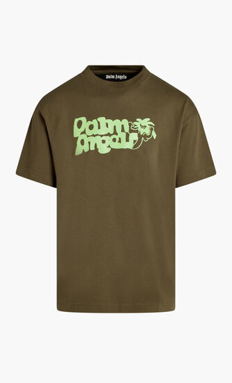 VIPER CLASSIC TEE BROWN GREEN FLUO