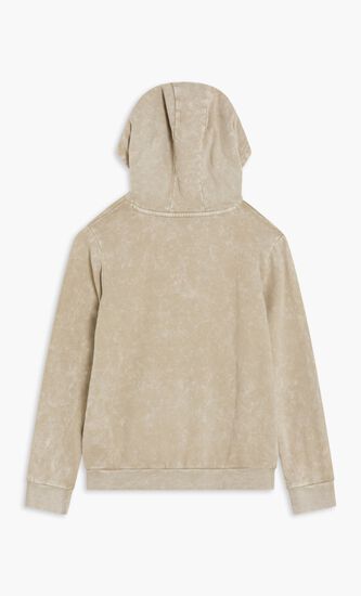 Brushed Cotton Peach Hoodie