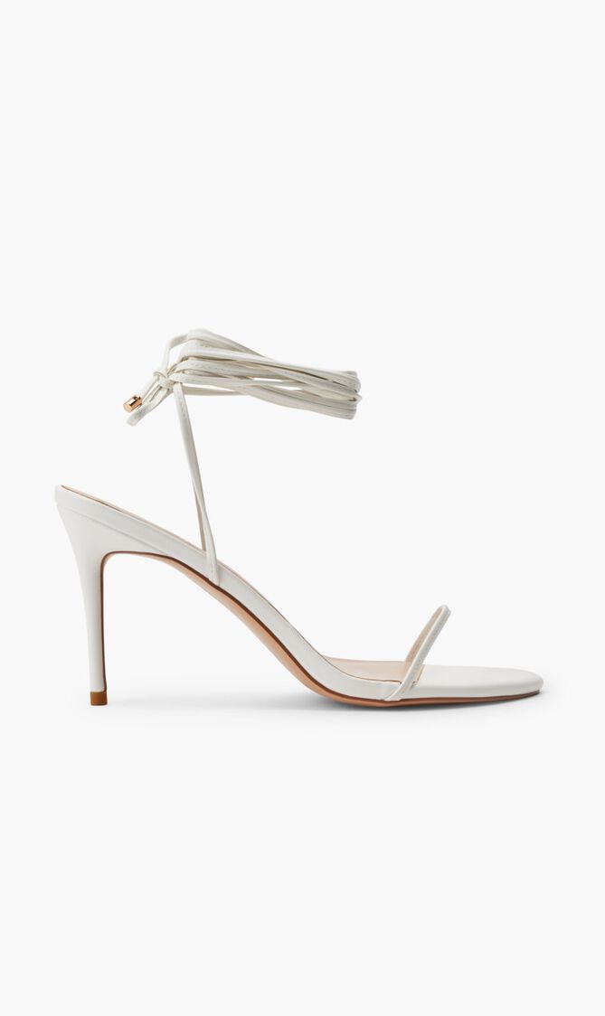 3.0 Barely There Lace Up Sandals