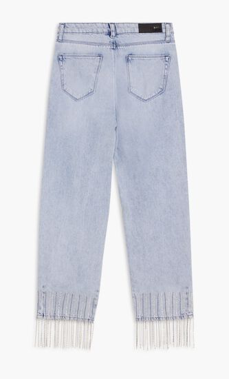 Rhinestones Style Denim