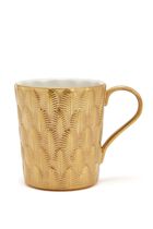 VLI PEACOCK MUG 35 CL FULL ANTIQUE GOLD