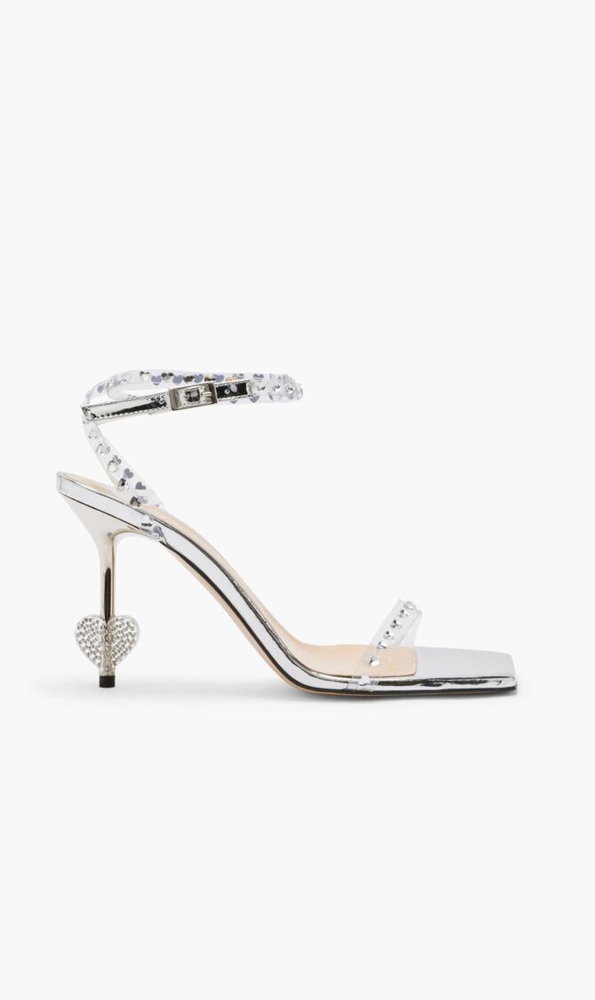 AMELIA HEART HEEL SANDALS