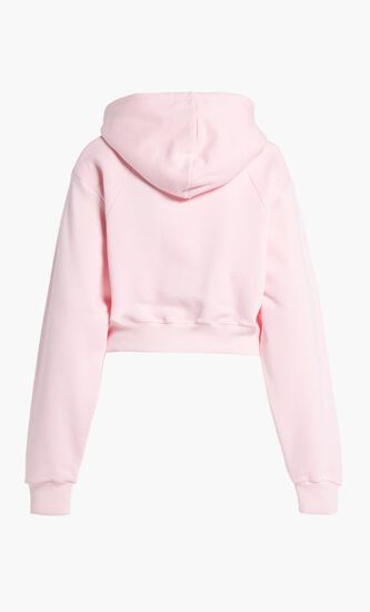 SWEAT CROPPED HOODIE