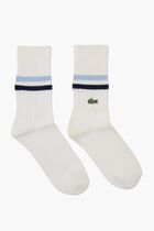 Cotton Blend Logo Socks