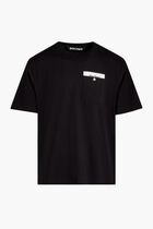 SARTORIAL TAPE REG PKT TEE BLACK OFF WHI