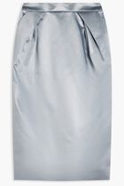 AVP LIGHT BLUE MIDI SKIRT