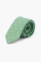 Dotted Linen Light Formal Tie