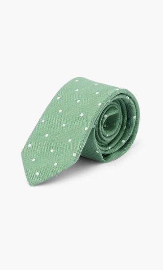 Dotted Linen Light Formal Tie