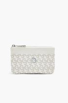 Micro White Wallet