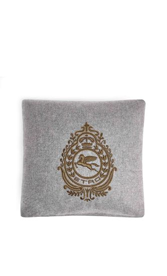 Estrie Embroidered Cushion