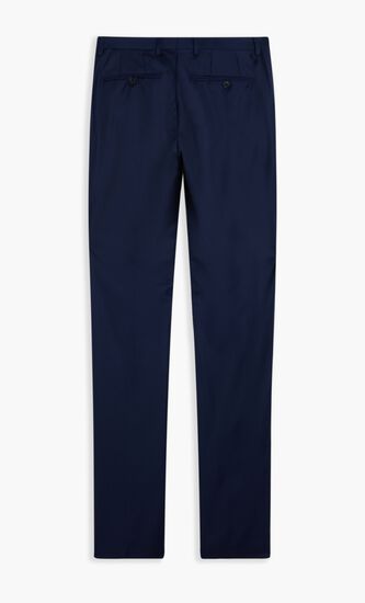 Plain Wool Twill Trouser