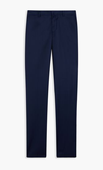 Plain Wool Twill Trouser