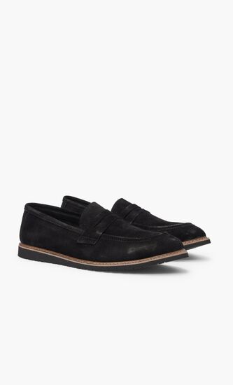 Slip On Suede Loafers