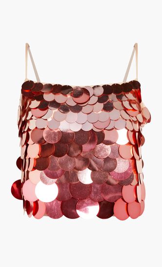 NIKKY OMBRE CIRCLE SEQUINS CAMISOLE