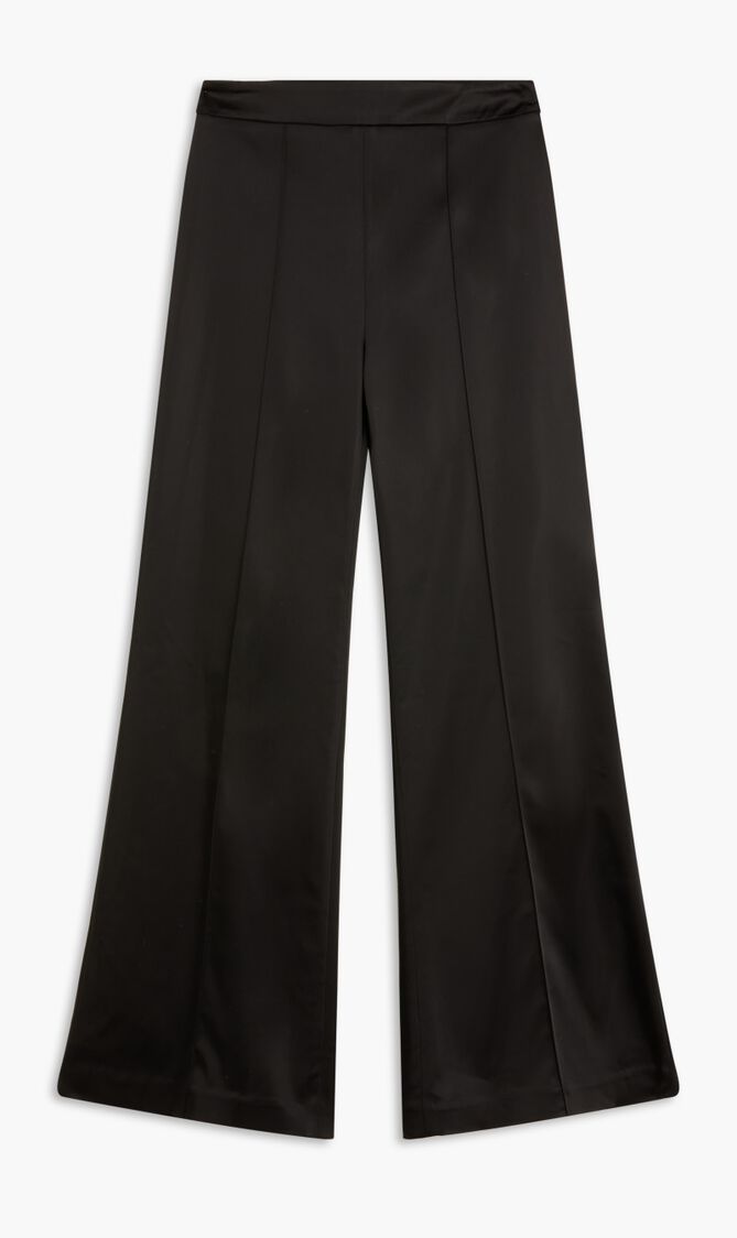 JORDANA DUCHESS SATIN BOOTCUT PANT