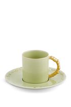 LOB HAAS MOJAVE ESPRESSO CUP + SAUCER SET OF 6