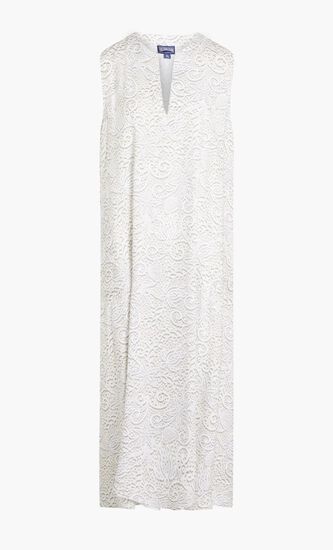 Long Tencel Beach Cover Up Dress