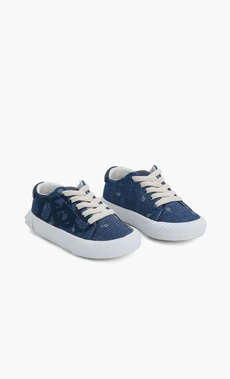 Logo Lace Up Sneakers