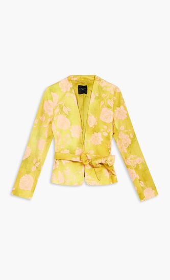 Printed Rose Romance Blazer