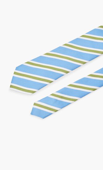 Tri Colored Contrast Tie