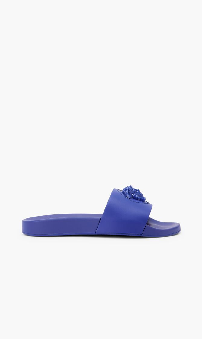 La Medusa Leather Slides