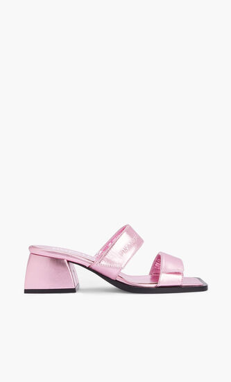 NO11-34-138 BULLA SL 45 PINK METALLIC NAPPA