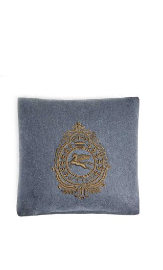 Estrie Embroidered Cushion