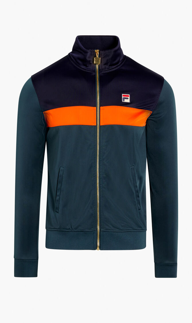 COLOUR BLOCKED TRACK JACKET