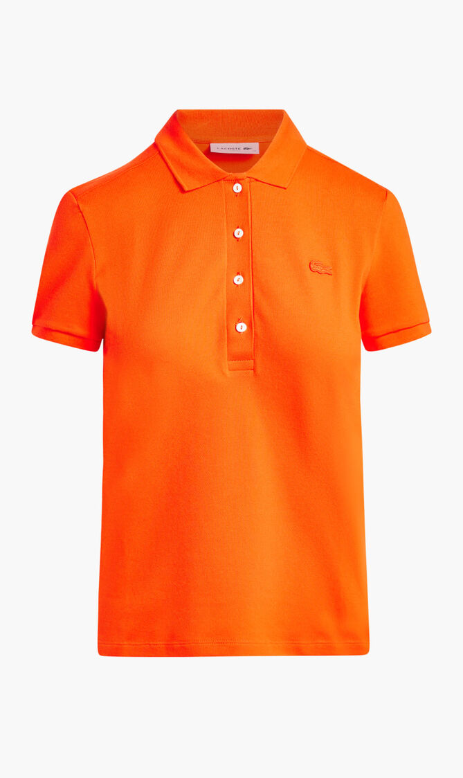 SHORT SLEEVED RIBBED COLLAR SHIRT