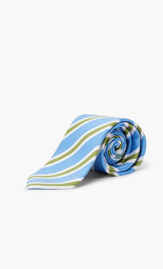 Tri Colored Contrast Tie