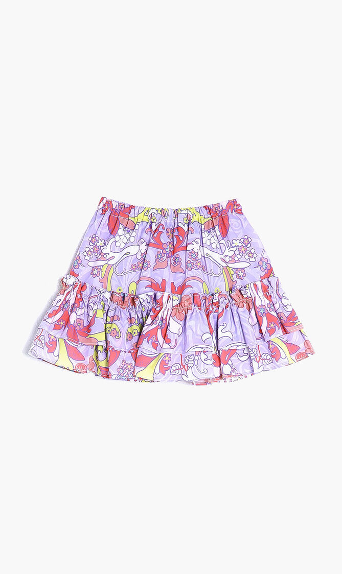 Baroccofest Skirt Kids Poplin