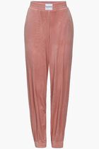 Aretha Rib Velour Cuff Pant