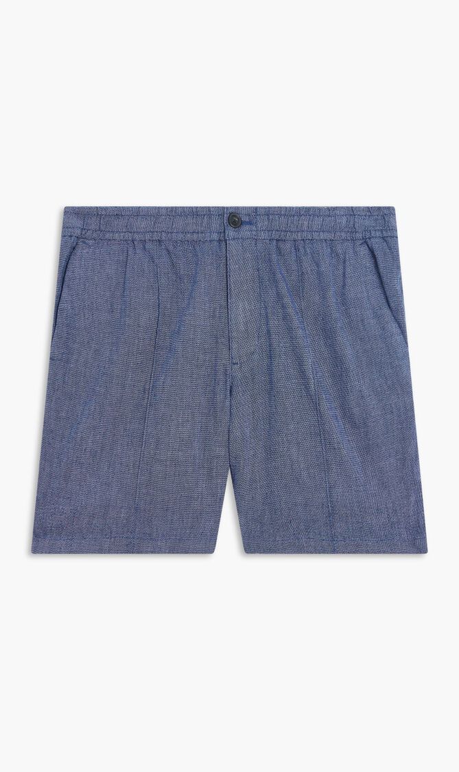 Linen Pintuck Short