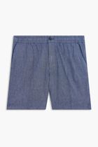 Linen Pintuck Short