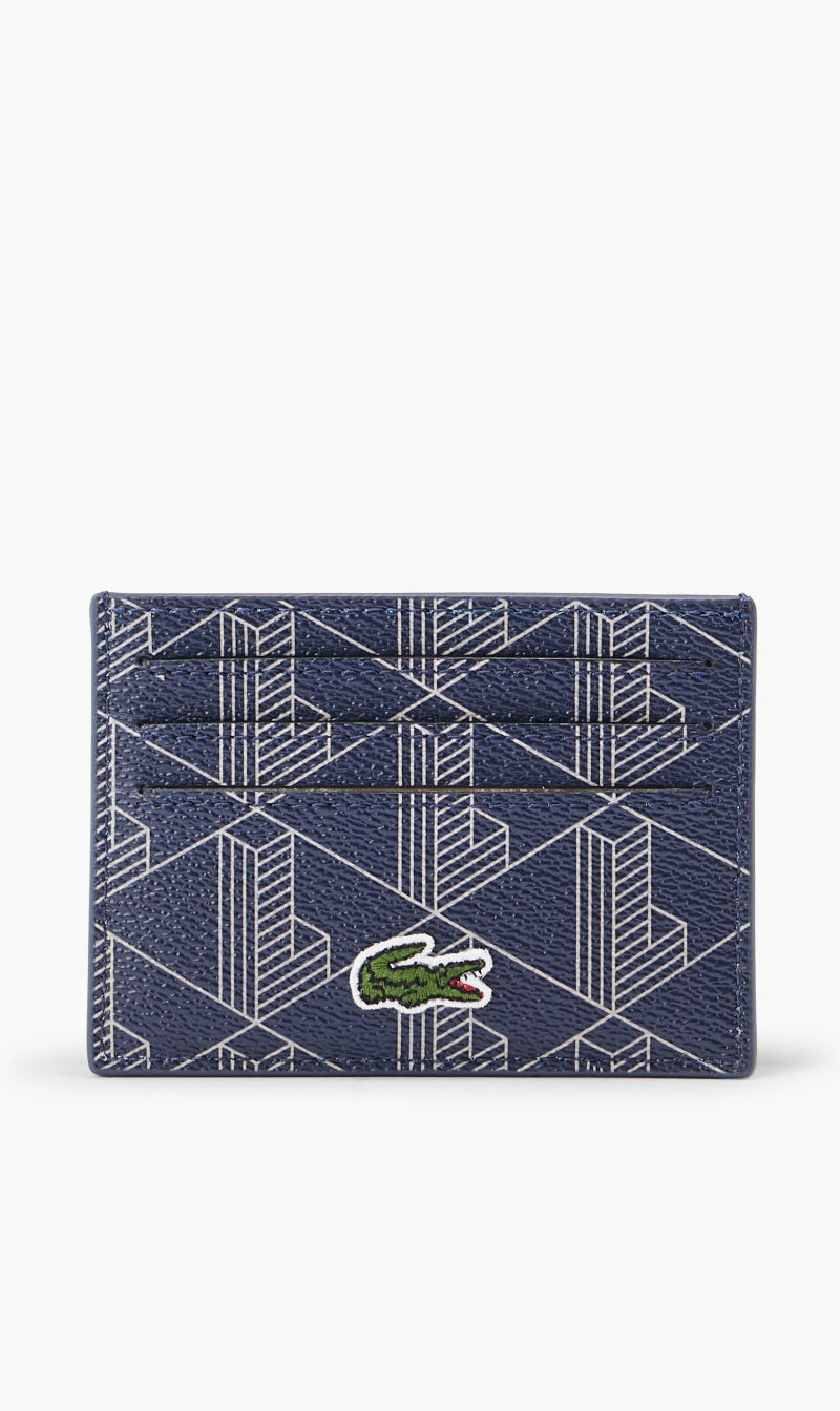 

Lacoste Blue Cc Holder for Men | The Deal Outlet