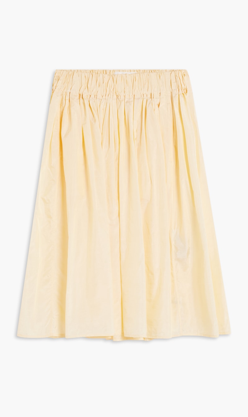 

Jil Sander Beige Silk And Nylon Canvas Skirt for Women | The Deal Outlet