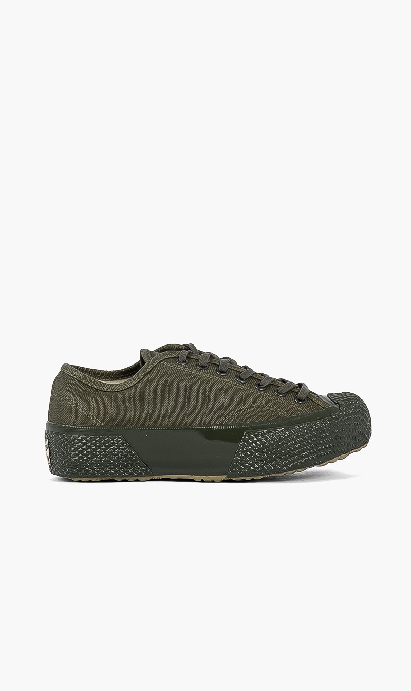 

Superga Green French Cotton Sneakers for Men | The Deal Outlet