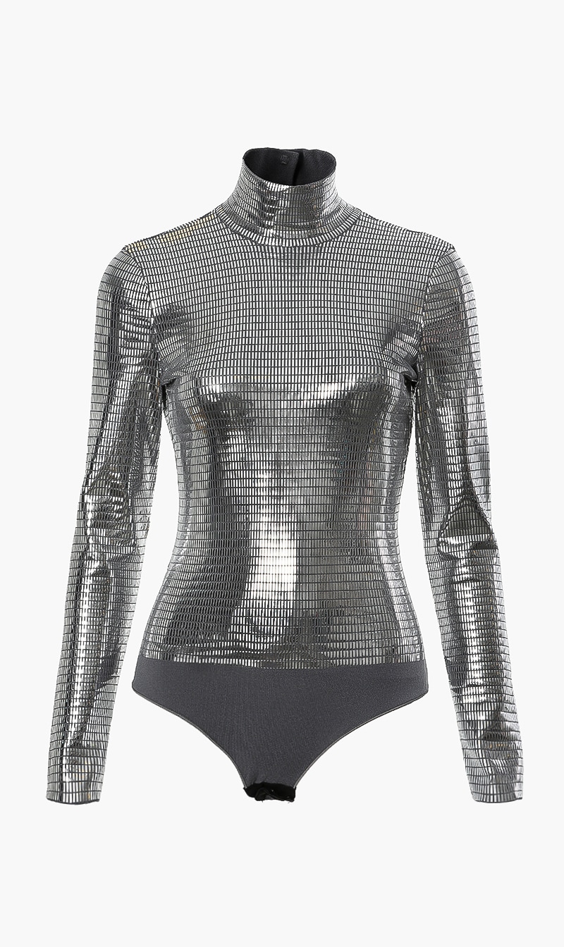 

Metallic Bodysuit