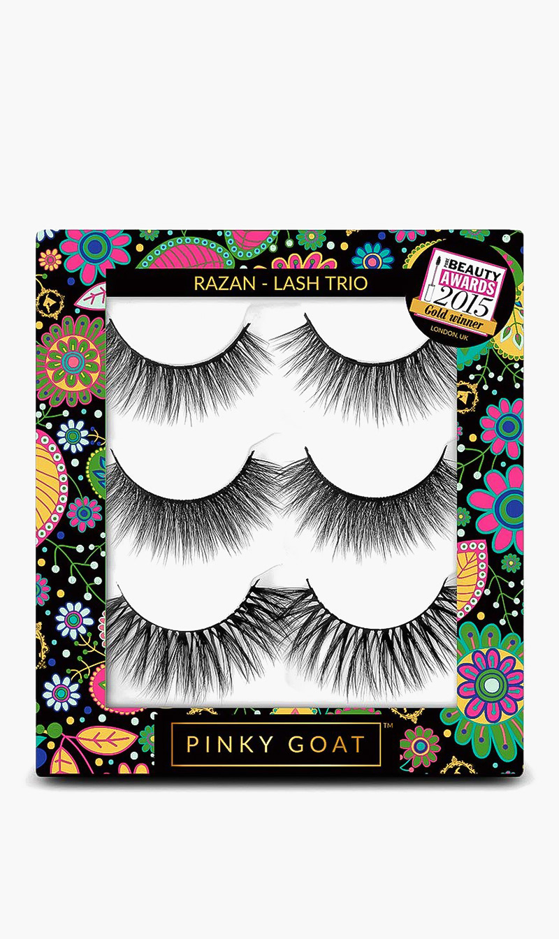 

Pinky Goat Lash Trio Razan Packs for Women | The Deal Outlet