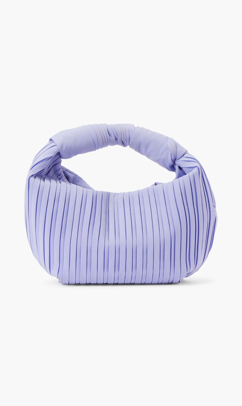 

Neptune Mini Pleated Fabric Hobo Bag