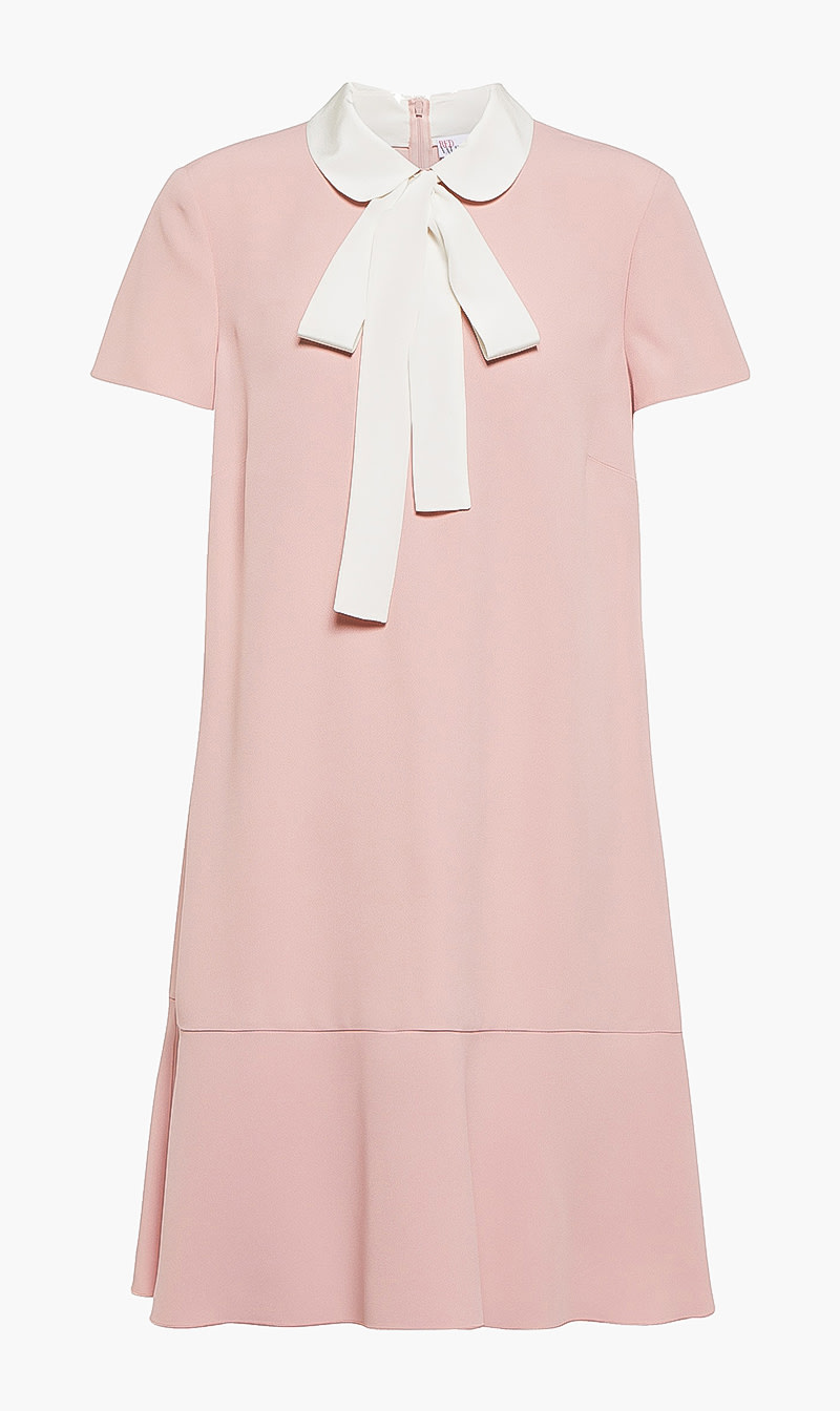 

Red Valentino Collar Design Mini Dress