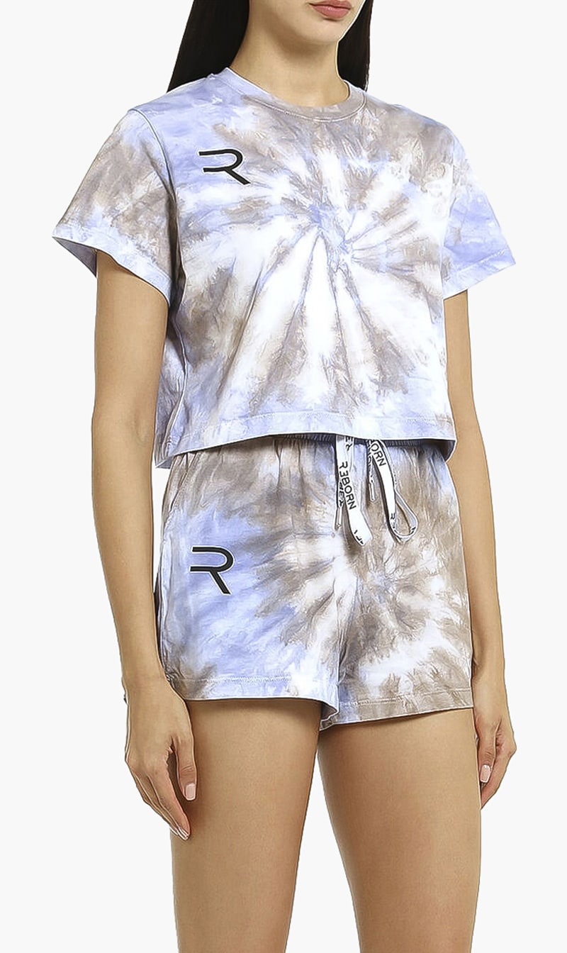 

Cropped Tie-dye T-shirt