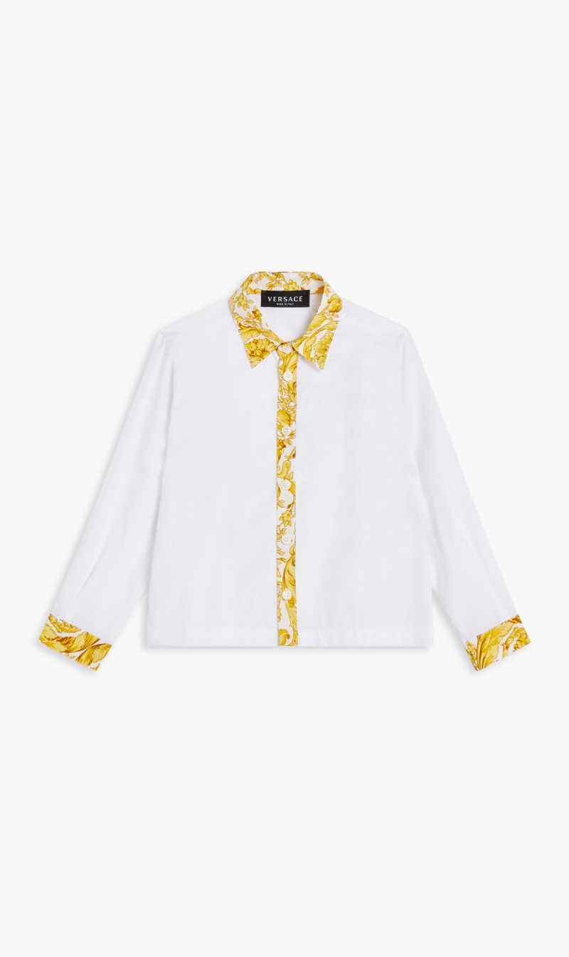 

Jb Shirt Ls Barocco Collar, White