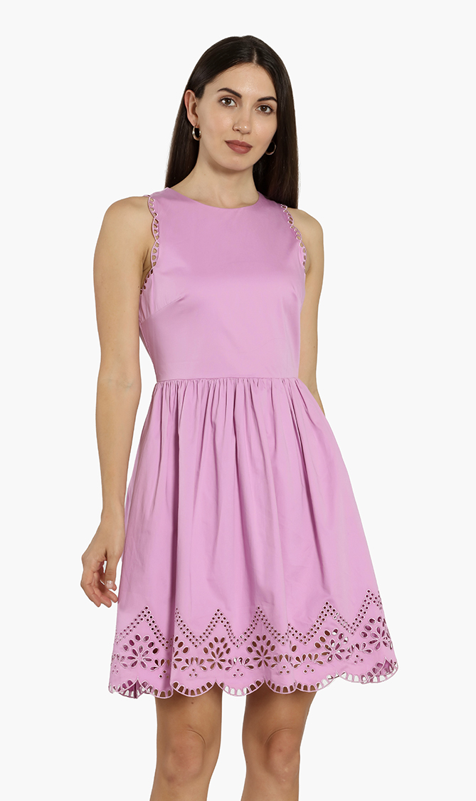 

Ted Baker Pipsa Embroidered Skater Dress