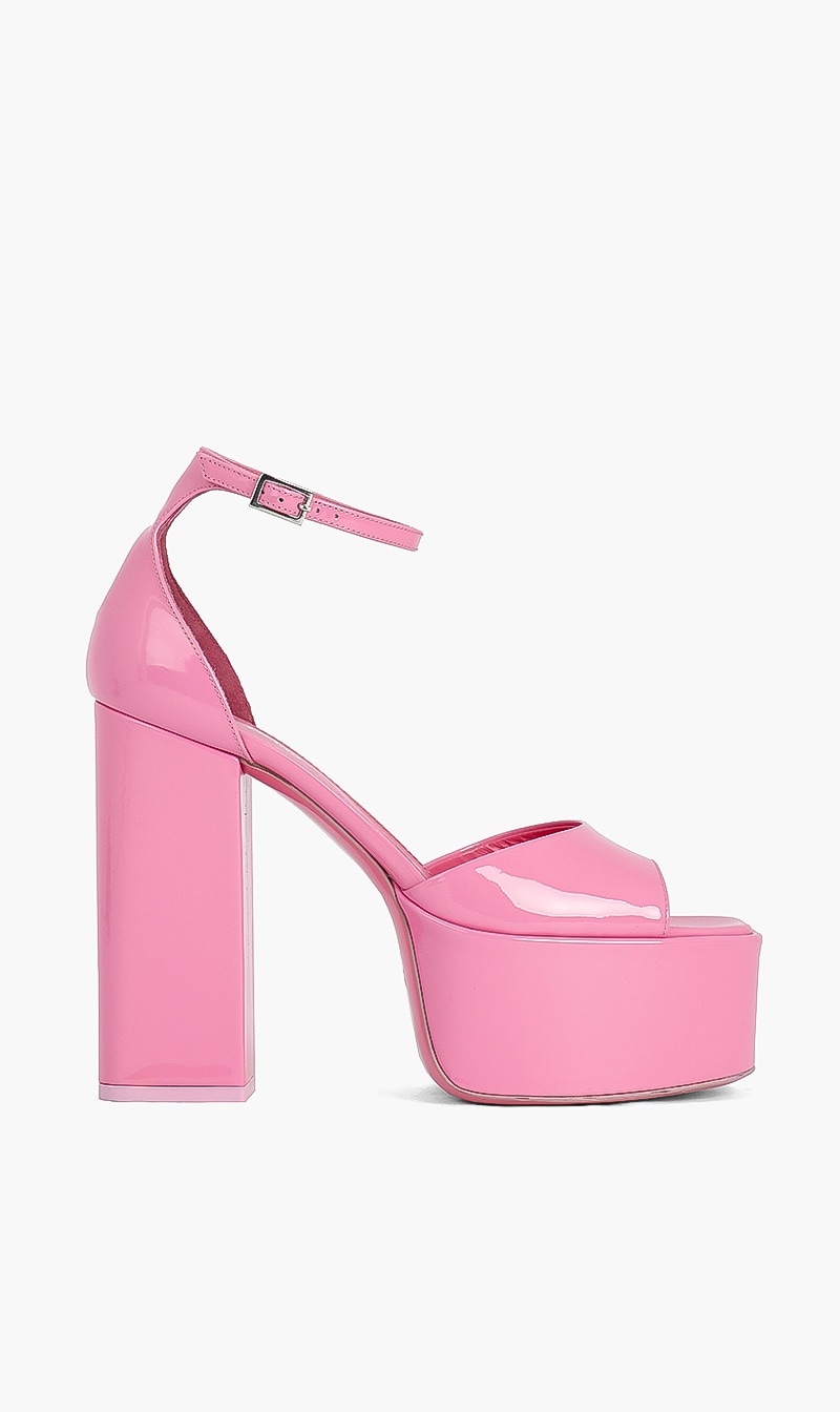 

Paris Texas Pink Holly Tatiana Platform Sandal for Women | The Deal Outlet