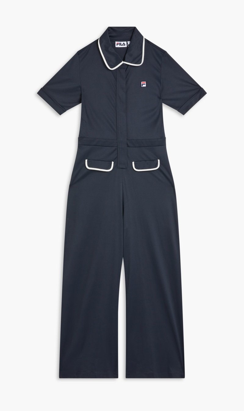 

Fila Multi-color Jumpsuit With Flared Leg | The Deal Outlet