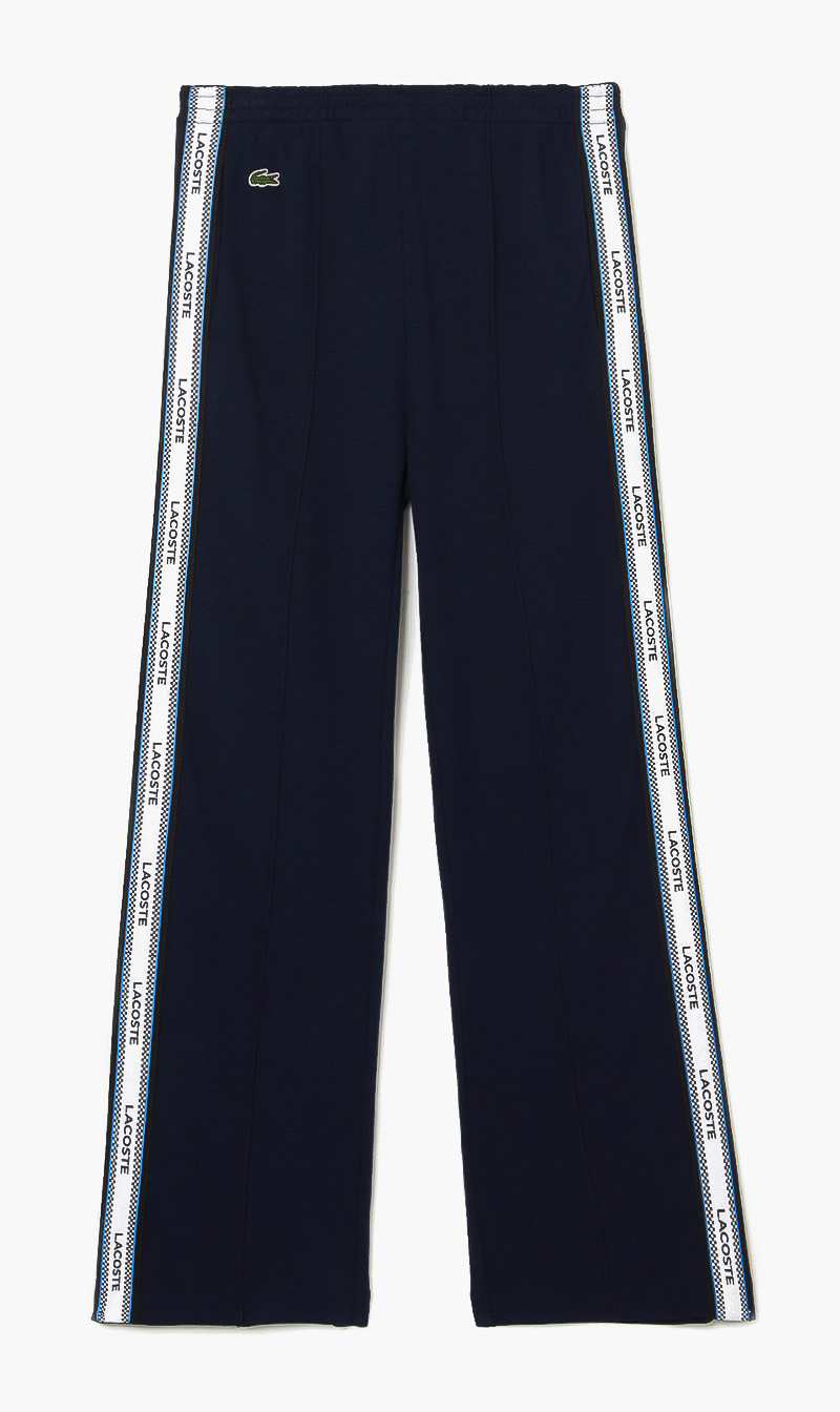 

Lacoste Blue Logo Brand Elasticated Waist Track Pant for Girls | The Deal Outlet